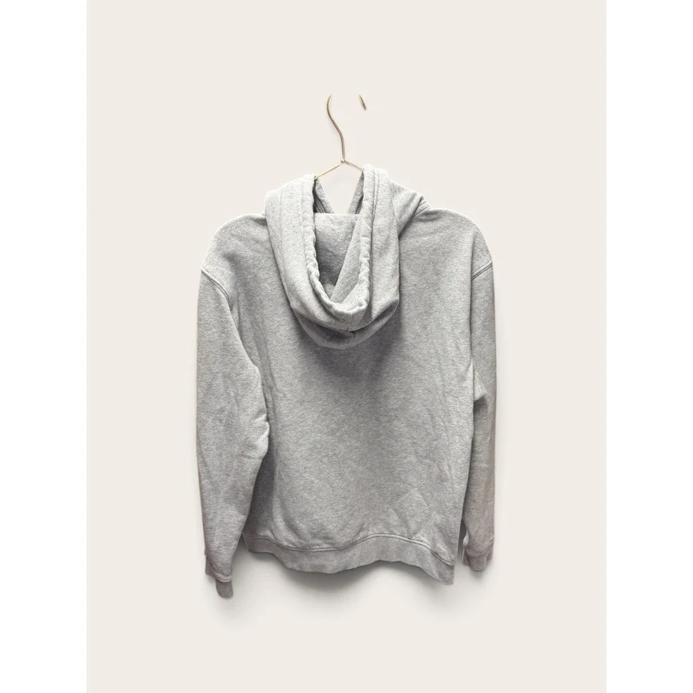 Adidas Originals Youth Trefoil Hoodie Gray Fleece Sweatshirt Size M 12-14